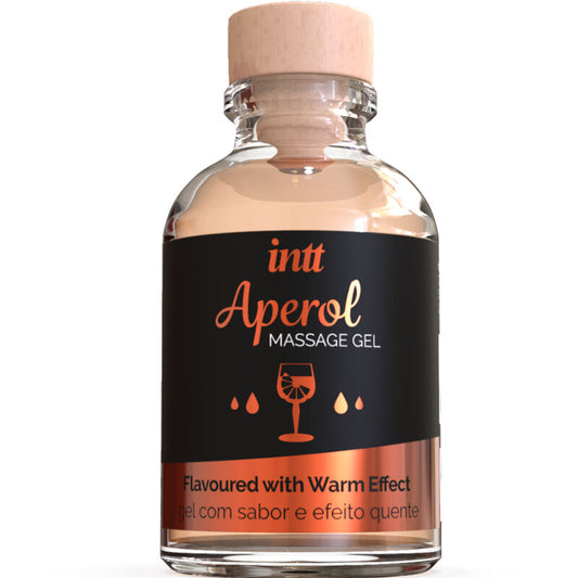 INTT massage & oral sex gel de masaje aperol efecto calor intenso 30 ml