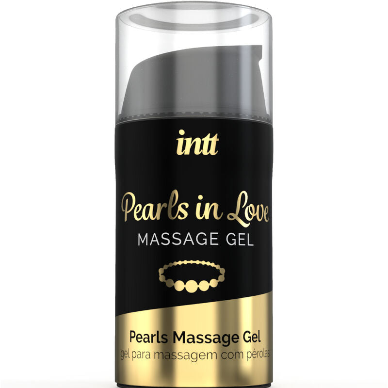 Intt massage & oral sex pearls in love con collar de perlas y gel de silicona