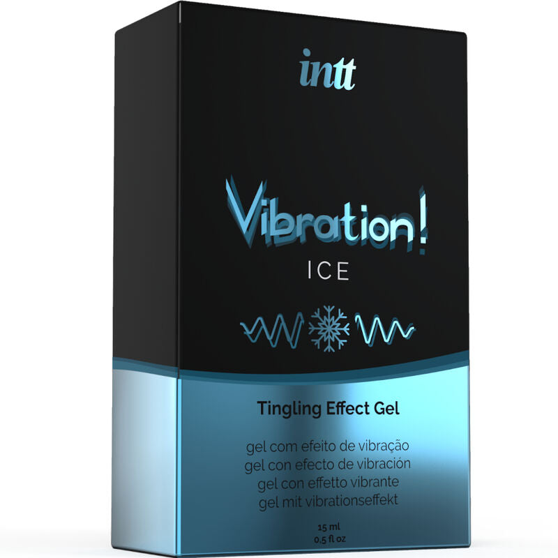 Intt potente estimulante íntimo gel vibrador efecto frío 15ml