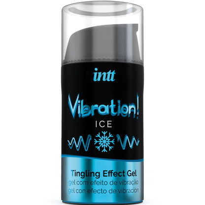 Intt potente estimulante íntimo gel vibrador efecto frío 15ml