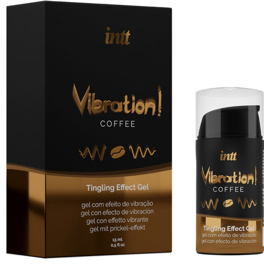 Intt potente estimulante íntimo gel vibrador liquido café 15 ml