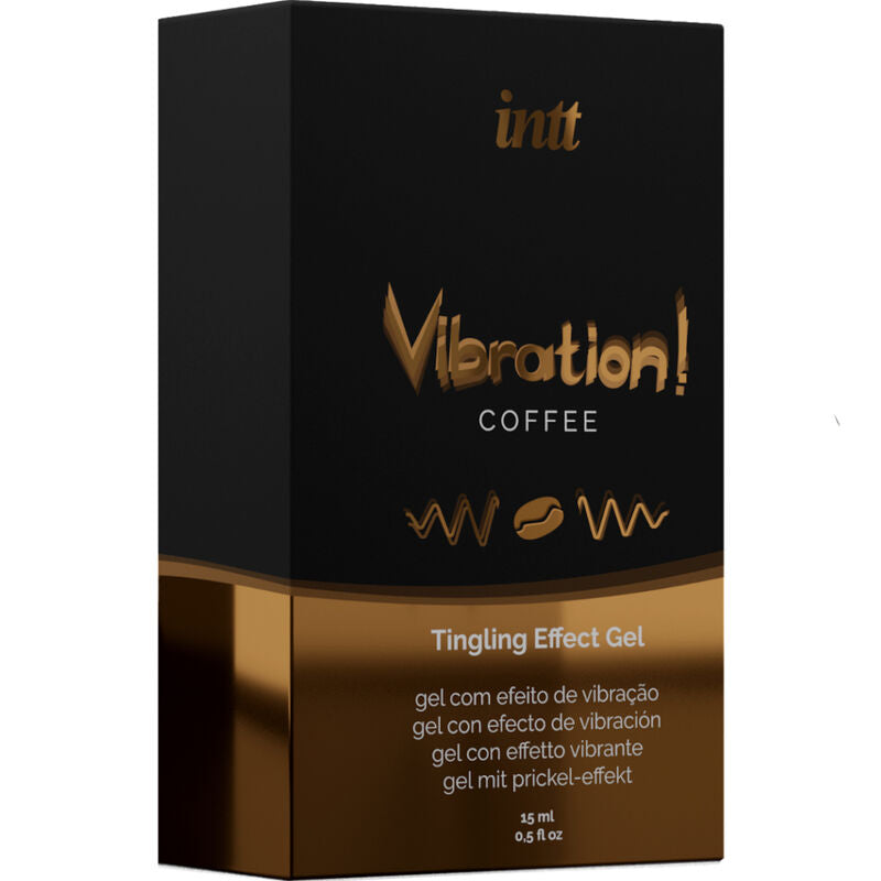 Intt potente estimulante íntimo gel vibrador liquido café 15 ml
