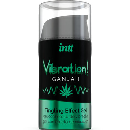 Intt potente estimulante íntimo gel vibrador liquido cannabis 15 ml