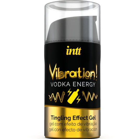 Intt potente estimulante íntimo gel vibrador liquido vodka 15 ml