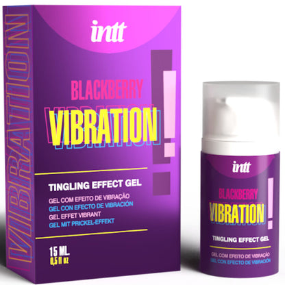 INTT releases gel vibrador líquido sabor mora 15 ml