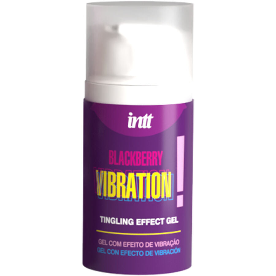 INTT releases gel vibrador líquido sabor mora 15 ml