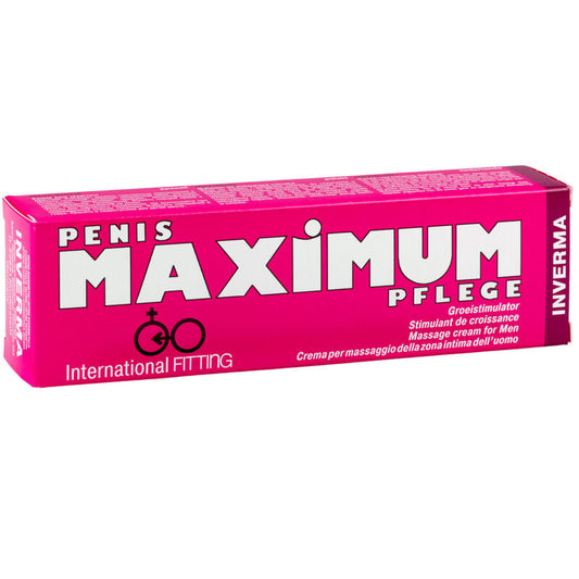 Inverma Penis Maximum Pflege crema masturbación pene 45 ml