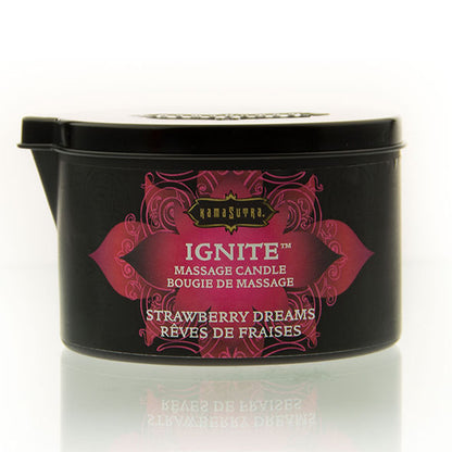 Kamasutra vela de masaje sueños de fresa 170 g
