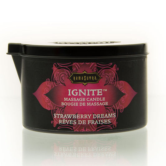 Kamasutra vela de masaje sueños de fresa 170 g