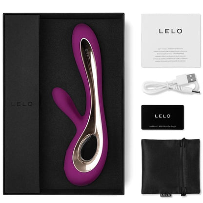 Lelo Soraya 2 vibrador rabbit morado