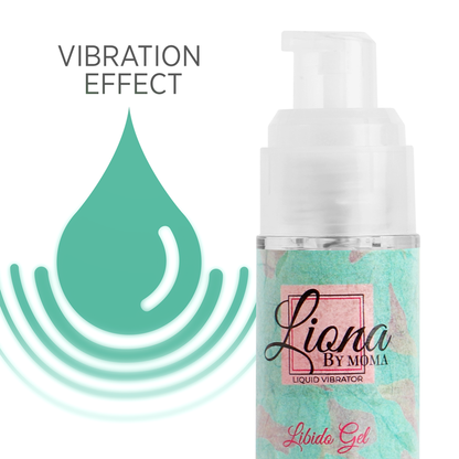 Liona by Moma vibrador liquido Libido gel 15 ml
