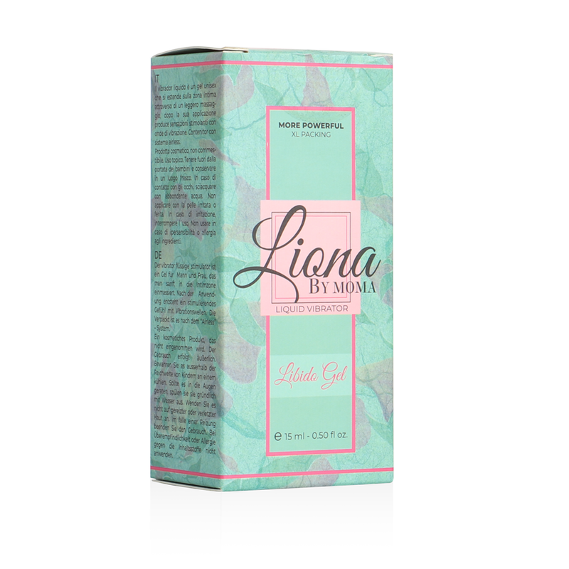 Liona by Moma vibrador liquido Libido gel 15 ml