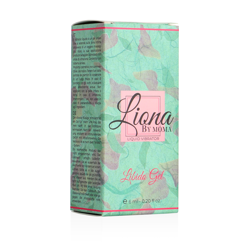 Liona by Moma vibrador liquido Libido gel 6 ml