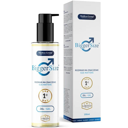 Medica Group bigger size gel íntimo para hombre 150 ml