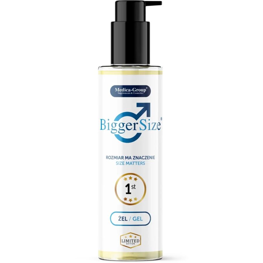 Medica Group bigger size gel íntimo para hombre 150 ml