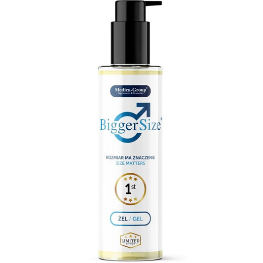 Medica Group bigger size gel íntimo para hombre 150 ml