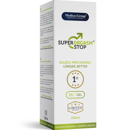 Medica Group Súper Orgasm Stop gel íntimo para hombre 150 ml