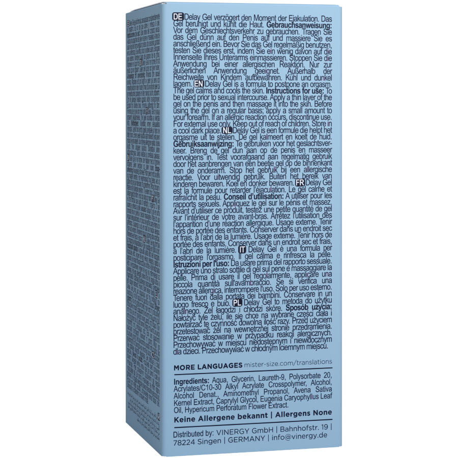 Mister Size gel retardante 50 ml