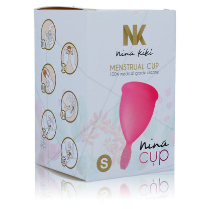 Nina kikí copa menstrual rosa talla S