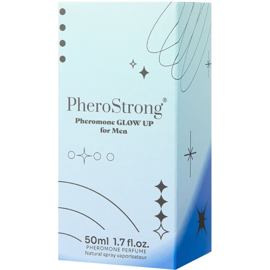 Pherostrong Glow Up perfume con feromonas para hombre 50 ml