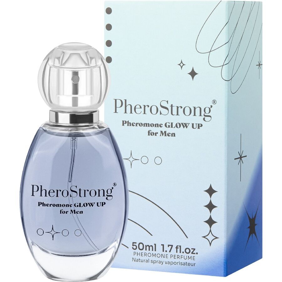 Pherostrong Glow Up perfume con feromonas para hombre 50 ml