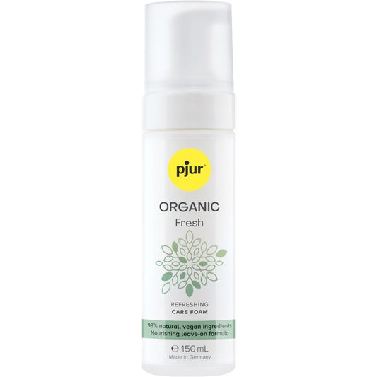 Pjur organic fresh espuma refrescante vegana sin enjuague 150 ml