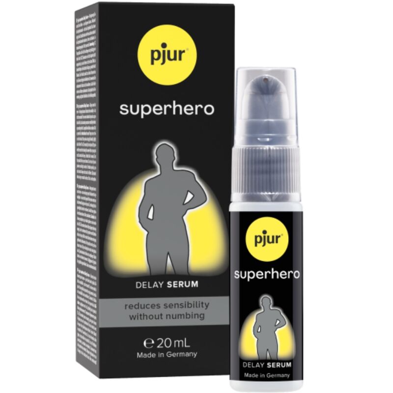 Pjur Superhero serum retardante concentrado 20 ml