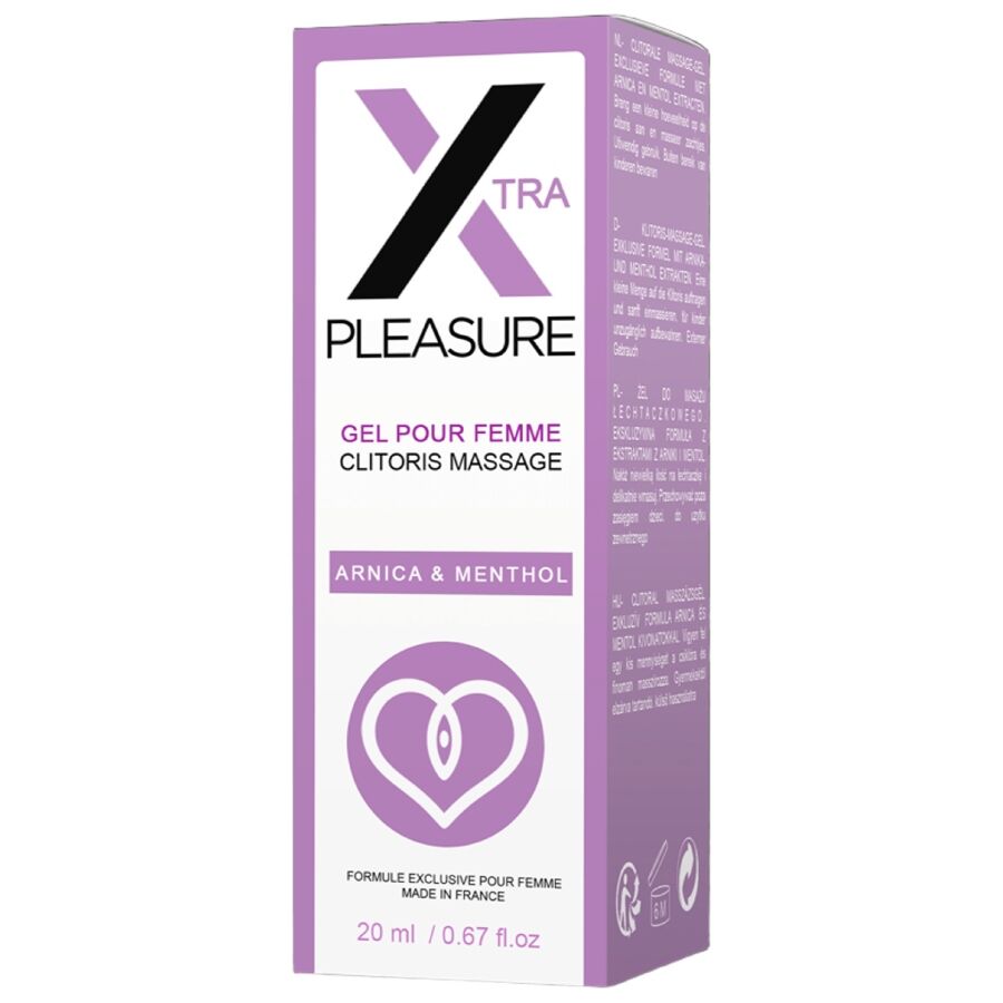 Ruf X Pleasure gel de masaje para el clitoris 20 ml