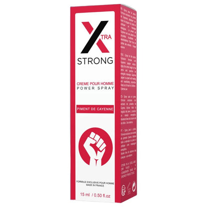 RUF X Strong potente stray para el pene 15 ml