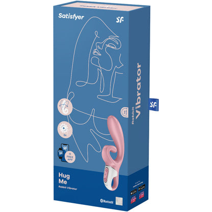 Satisfyer Hug Me vibrador rabbit rosa