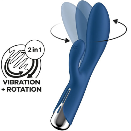 Satisfyer Spinning Rabbit 1 azul