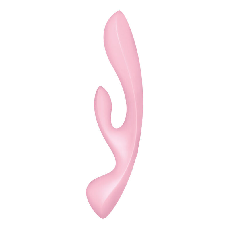Satisfyer Triple Oh vibrador híbrido rosa