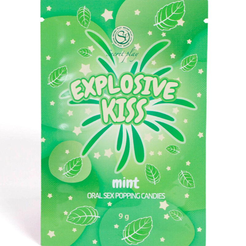SecretPlay caramelos explosivos menta 9 g