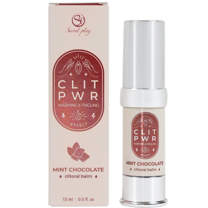 SecretPlay Clit PWR blsamo de clitoris menta chocolate 15 ml