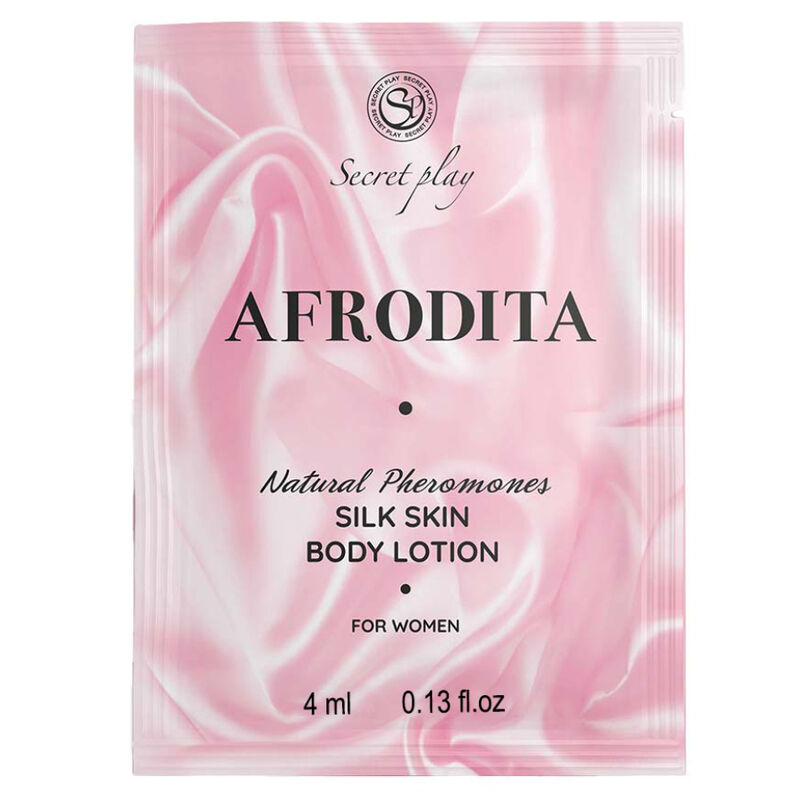 SecretPlay monodosis locion corporal piel de seda afrodita 4 ml
