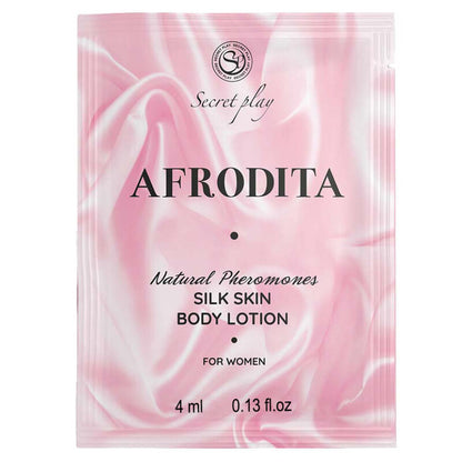 SecretPlay monodosis locion corporal piel de seda afrodita 4 ml