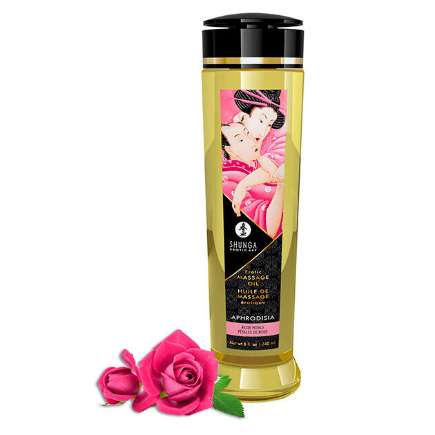Shunga aceite de masaje erótico aphrodisia 240 ml