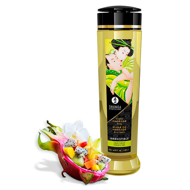 Shunga aceite de masaje erótico irresistible 240ml