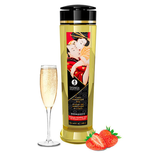 Shunga aceite de masaje erótico romance 240 ml
