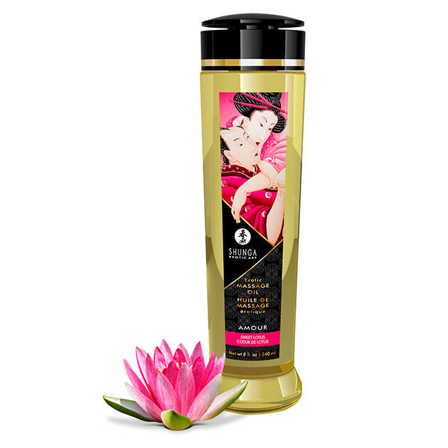Shunga Amor aceite de masaje erótico 240 ml