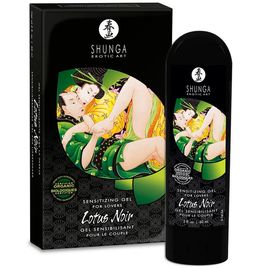 Shunga crema lotus noir sensibilizante 60 ml