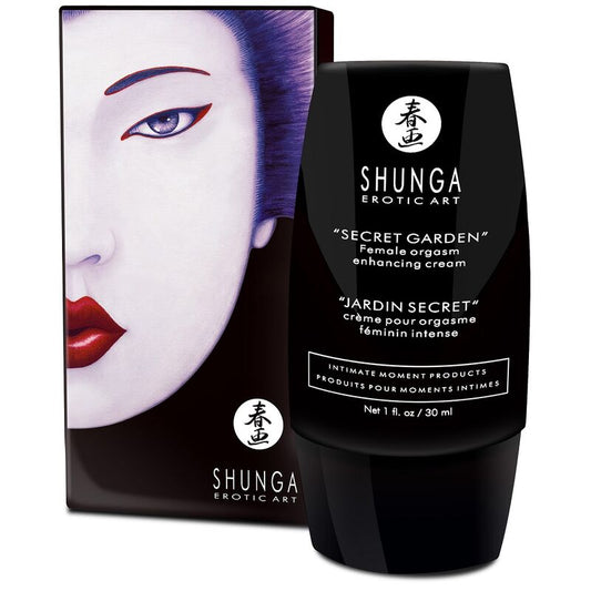 Shunga Jardín Secreto crema orgasmo femenino intenso 30 ml