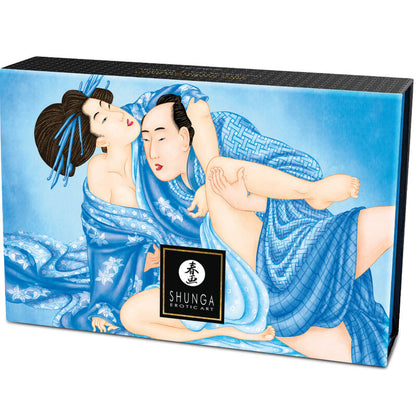 Shunga kit polvos de masaje comestible coco 75 g