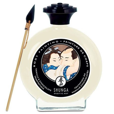 Shunga pintura corporal de vainilla y chocolate