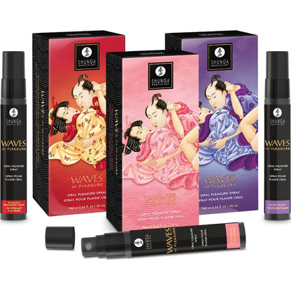 Shunga waves pleasure spray oral seductor sandía 20 ml