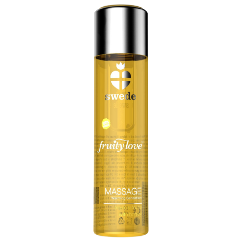 Swede Fruity Love aceite efecto calor frutas tropicales y miel 120 ml