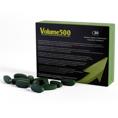 Volume500 complemento alimenticio para la calidad y cantidad del esperma