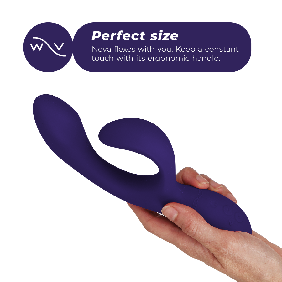 We-Vibe Nova 3 vibrador rabbit azul medianoche