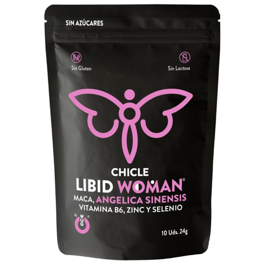 Wug Libid woman – chicle para potenciar la vitalidad femenina