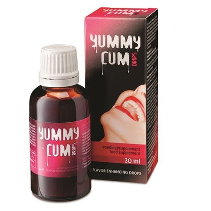 Yummy Cum Drops gotas para mejorar la intensidad del semen 30 ml